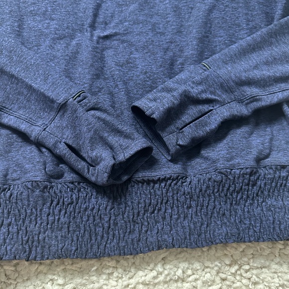 Lululemon Lead The Pack Hoodie Heathered Stony Grape / Black - Picture 4 of 6